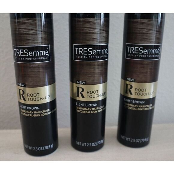 TRESemmé Root Touch Up Temporary Hair Color, Light Brown 2.5oz - Lot of 3 - Picture 3 of 4